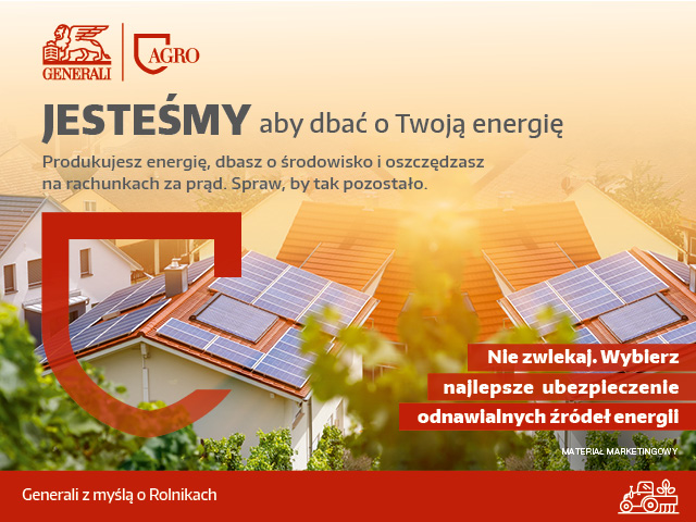 Generali z myślą o odnawialnych źródłach energii